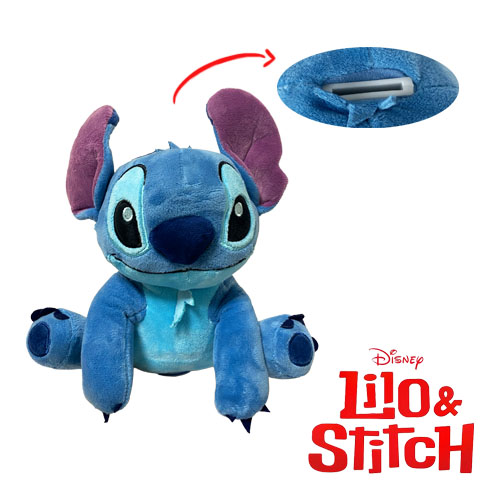 (Mis 7) STITCH – Stitch Classico –  Peluche con Salvadanaio Interno 50cm…x4